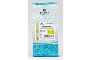 Disano 1KG 100% Latte Scremato in Polvere Magro Istantaneo Ideale per gelato, dolci, yogurt, ricette dietetiche. Robusta Confezione da 1000 grammi.