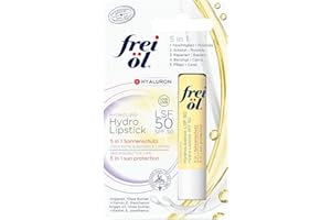 frei öl HydroLipstick SPF 50 - Lip Balm with Hyaluronic & 5 in 1 Sun Protection, 4.5 g