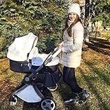 Hot Mom Kombikinderwagen 2016 Fashion mit Wickeltasche und Fußsack,Weiß - 6