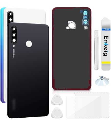 Vitre Arrière + Lentille Caméra + Support Pour Huawei Nova 9 SE - Neuf Avec Adhésif
