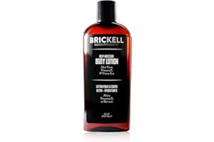 Brickell Men's Products Lozione per il Corpo a Idratazione Profonda per uomo - 237 ml - Naturale ed Organico, Profumata