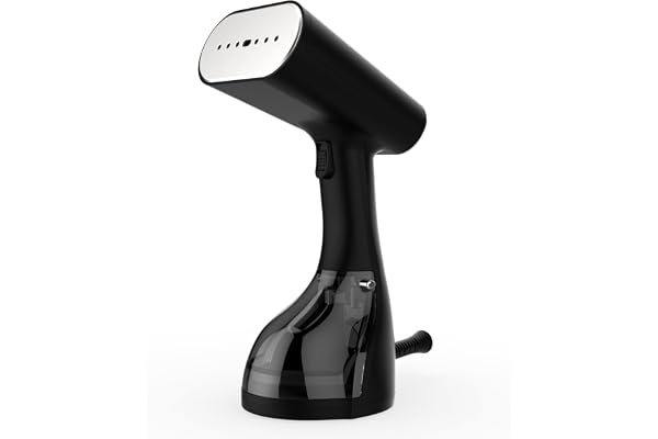 STEAMONE - Steamer Défroisseur à vapeur 2000W 30g/min - Fer portatif - Capacité 260ml - Elimines 99,99% d'impureté - Prêt en 30s - Câble 2m - Format compact - EUST260BV2 S-TRAVEL 2
