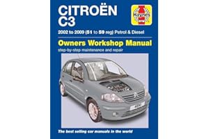 Citroen C3 Petrol & Diesel (02 - 09) Haynes Repair Manual
