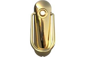 Sweet by Ultion Two-Part Door Knocker with Spyhole - Matching Door Furniture Available (Gold)