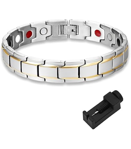 Anello Magnetico Terapeutico per Drenaggio Linfatico 4 Pezzi Anelli per Dimagrire Anello Magnetico Dimagrante Perdita di Peso Anello Aperto per Uomo Donna Set di Anelli in Oro Rosa Nero Argento Oro