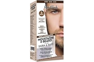 RENÉE BLANCHE Renee Blanche Colorazione Per Barba E Baffi Tintura Colore Biondo Senza Ammoniaca 2X20 Ml (1, Unità)