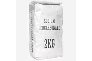 BlueBay Aquatics 2KG - Sodium Percarbonate Pure Granular Coated Oxygen Oxi Cleaner OxiClean Bleach