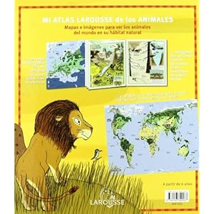 Mi Atlas Larousse de los animales (Larousse - Infantil / Juvenil - Castellano - A Partir De 5/6 Años - Atlas)