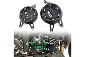 QIDIAN -Couverture de Protection de Moteur en Aluminium de Moto Stator Case Crash Slider Guard pour Kawa' Z1000 2010-2023 Ninj' Z1000 SX 2011-2023 Z1000R 2017-2023