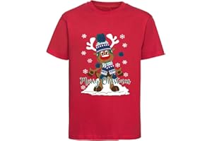 STYLE IT UP Unisex Christmas Tshirts - Men Women Kids Novelty Christmas T-shirts in Red,Black & Grey - Christmas Graphic Tee of Dear Santa, Define Good - Festive Holiday Gifting for Friends and Family