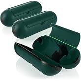 COM-FOUR&reg; 3 x Protective Box for Plug Connection, Protective Box | Protective capsule for extension cord - Safety for Schuko