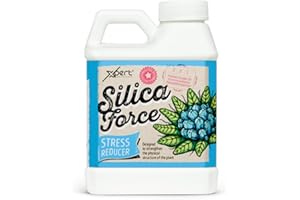 Xpert Nutrients Silica Force (250 ML) - Suplemento de Silicio Reductor de Estrés Aditivo de Sílice, Tallos Saludables y Hojas Verdes, Nutriente Líquido Universal para Plantas Fuertes