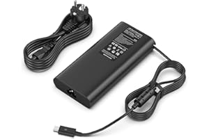 shefor 90W Cargador USB-C Ordenador Portátil para DELL Latitude 3400 3500 5300 5310 5289 5480 5400 5280 5580 7380 7480 7390 7280 DELL XPS 9250 9350 9550 LA90PM170 Fuente de Alimentación del Adaptador