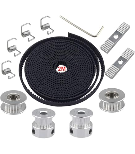 Cinghia Di Distribuzione In Gomma HTD-5M A Circuito Chiuso – Lunghezze 325-375mm, Larghezza 15mm, Passo 5mm – Ricambio Sincrono Di Precisione