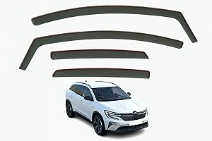 AIRFLUX Set di 4 deflettori d'aria compatibili con Renault AUSTRAL 2023 2024 2025 2026