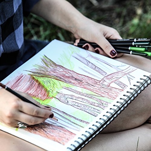 Colore Buntstifte – 72 Premium-Farbstifte, vorgespitzt fürs Zeichnen und für Malvorlagen – Super Zubehör für den Kunstunterricht, für Kinder & Erwachsene, für Malbücher – 72 Farben - 6