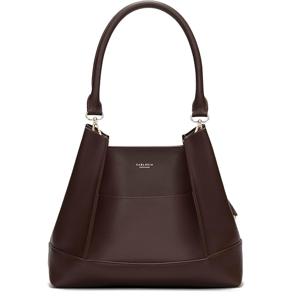 Skagen Genuine Leather Collection, Stella Genuine Leather Handbag (Black