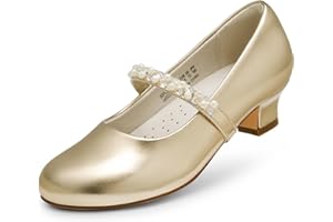 DREAM PAIRS Kids Chaussures Mary Jane pour Filles Charmantes Chaussure Petite Princesse avec Petit Talon Polyvalente et Confortable