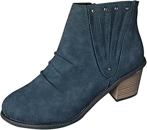 amazon navy blue boots
