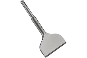 Firecore Burin SDS Plus, Burin Plat de 165 × 75 mm, Burin Carrelage en acier spécial 42CrMo, Conçu pour L'enlèvement de Carrelage, Burin Plat SDS Adapté au SDS Plus Marteau Perforateur - FS22365
