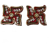 Shubh Labh,Laxmi Pagala and Swastika Festival Diwali and Rangoli Decorations (Swastika)