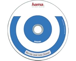 Hama Blu-Ray Reinigungsdisc (zur Beseitigung von Schmutz in Blu-Ray Laufwerken) Laser-Reinigungs Blu-Ray