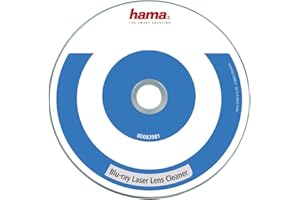 Hama Blu-Ray Reinigungsdisc (zur Beseitigung von Schmutz in Blu-Ray Laufwerken) Laser-Reinigungs Blu-Ray