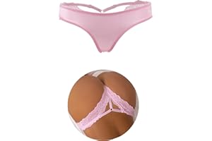 ohmydear Seksowne koronki stringi dla kobiet majtki plus size kobiety bielizna 3 paczki bielizna majtki sexy przędzy