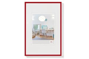 walther design Marco de fotos rojo 24 x 30 cm Marco de plástico New Lifestyle KV430R