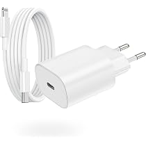 Caricabatterie per iPhone 15 16 con cavo di ricarica, 20 W, USB C, con cavo di ricarica rapida, USB C 2 m, per iPhone 16 Pro/16 Pro Max/15 Pro Max/15 Plus, iPad