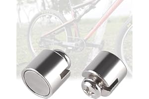LIUYIDM 2 Pièces Argent Magnet pour Rayons, Aimants de Rechange, Aimant à Induction en Métal, Compatible avec et Yamaha, Accessoire pour Vélos Électriques, Idéal pour VTT et Pedelec