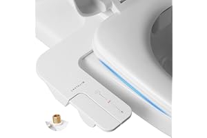 W WITHLENT Bidet Portable pour WC - Toilette Japonaise avec Jet Non Électrique - Pulvérisateur pour Cuvette