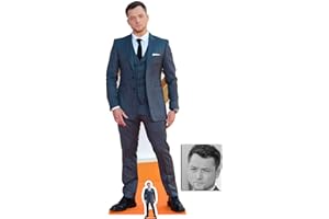 BUNDLEZ-4-FANZ FAN PACKS BY STARSTILLS Fan Pack - Taron Egerton British Actor Lifesize and Mini Cardboard Standup - Plus 20x25cm Star Photo