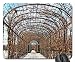 Produktbild Mesllings Bare Rankgitter Tunnel im Winter Mauspad, Mousepad 9.25x7.75