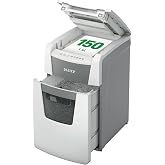 Leitz IQ Autofeed Office mikro kesim kağıt &ouml;ğ&uuml;t&uuml;c&uuml;, P5, 150 yaprak, 44 l &ccedil;&ouml;p kabı, beyaz, 8014000
