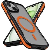 CONSTRAIN - iPhone 13 Kılıf, MagSafe Uyumlu Şeffaf Mat Buz Kasa, Airbag K&ouml;şe Darbe Koruma, Y&uuml;kseltilmiş Kamera &Ccedil;er&ccedil;evesi, Tam