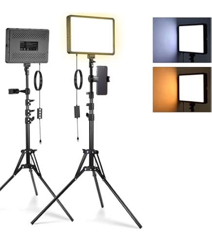 Godox LP400R Led Video Light Panel 36W Dimmable Bi-Color 1800-10000K,CRI≥96 TLCI≥96,with 14 FX Modes,Support APP Control For Gaming,Video Recording, Studio Photography, Streaming Zoom
