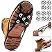 Produktbild 10 Paar Schuhspikes Gr.34-39 | geringe Rutschgefahr | für Eis Schnee Matsch Sand Gras | einfaches an-/Ausziehen Steigeisen Eisspikes Spikes Schuhkrallen