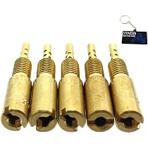 STONEDER Vergaser Pilot Jets Set – #30-32.5-35-37.5-40 Für Mikuni HS/HSR/RS/TM Vergaser Mit Gaspumpe