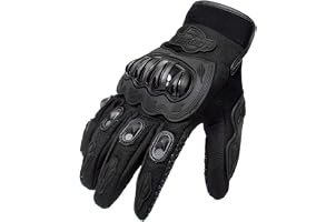 Guanti Moto Estivi Traspiranti Touch Screen - Unisex In Poliestere E Cotone
