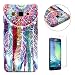 Produktbild Samsung Galaxy A3 (2015) Hülle (Mit Frie HD Displayschutzfolie) Einzigartigem Design Sehr Dünn Aus TPU Silikon silicon Mit Exclusivem Muster - Schale Und Bumper In Einem - Schützt Gegen Kratzer Kappen Für Samsung Galaxy A3 (2015)-Bunte Traumfänger