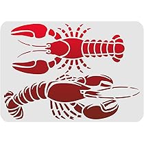 FINGERINSPIRE Dragon Sword Pochoir 29.7X21cm Pochoir Dragons Plastique