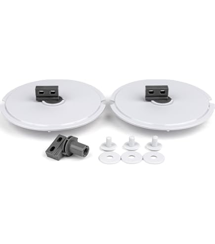 Kit Essieu Arrière Et Rondelles De Rechange Pour Nettoyeur Piscine Polaris/Zodiac Modèles 180, 280, EC65 - Lot De 2 Ensembles