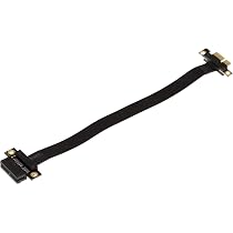 Riser PCIe Gen 4.0 X4 - Nappe D'Extension Pour Carte Graphique Ou SSD | 64 GT/s