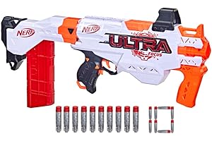 Nerf Ultra Focus, Blaster motorisé, inclut 1 Chargeur et 10 fléchettes Nerf Ultra