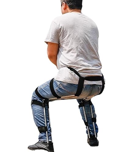 Tabouret Pliant Portable Invisible Exosquelette, Siège De Sport Pour Plusieurs Tailles