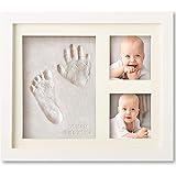 Cornice Impronta Mani Piedi Neonat Bimbo – Kit Bebé In Inchiostro - Il Regalo Perfetto In Legno Di Qualità
