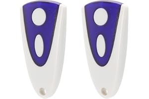 QIQIAZI 2PCS Garage Door Opener Remote Control Replacement for Novoferm Novotron 502 MAX43-2 Novotron 512 MIX43-2 433.92MHz