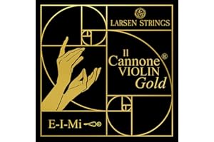 LARSEN STRINGS Larsen struny skrzypcowe Il CANNONE Gold E Soloist stal węglowa