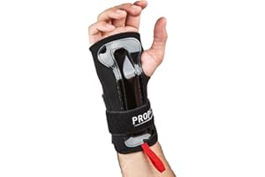 Mr.Pro Protective Hand and Wrist Guards - Double Splint Hand and Wrist Brace Pads for Impact Protection - Ideal for Snowboarding, Skiing, Skateboarding, Roller Skating, Scooter & Motorbike Sports